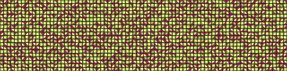 Abstract Geometric Pattern generative computational art illustration