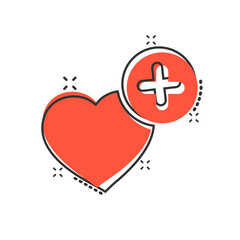 Obraz premium Wishlist icon in comic style. Like document cartoon vector illustration on white isolated background. Favorite list splash effect business concept.