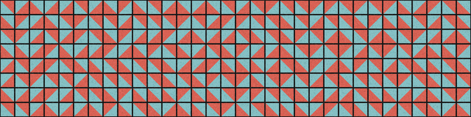 Abstract Geometric Pattern generative computational art illustration