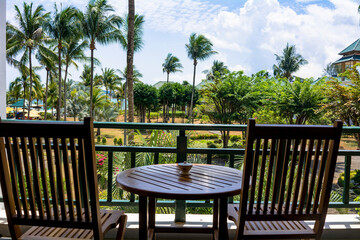 Obraz premium ビンタン島のラコイ・ベイリゾートの休日