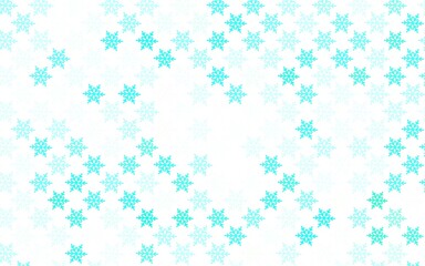 Light Green vector background in Xmas style.