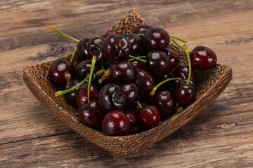 Ripe sweet tasty cherry  berry