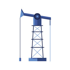 drilling tower refinery of oil price icon
