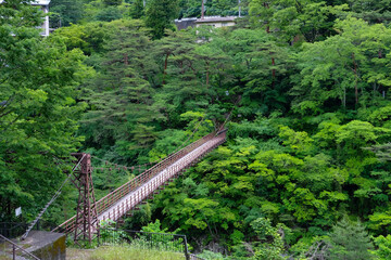 鬼怒川の滝見橋