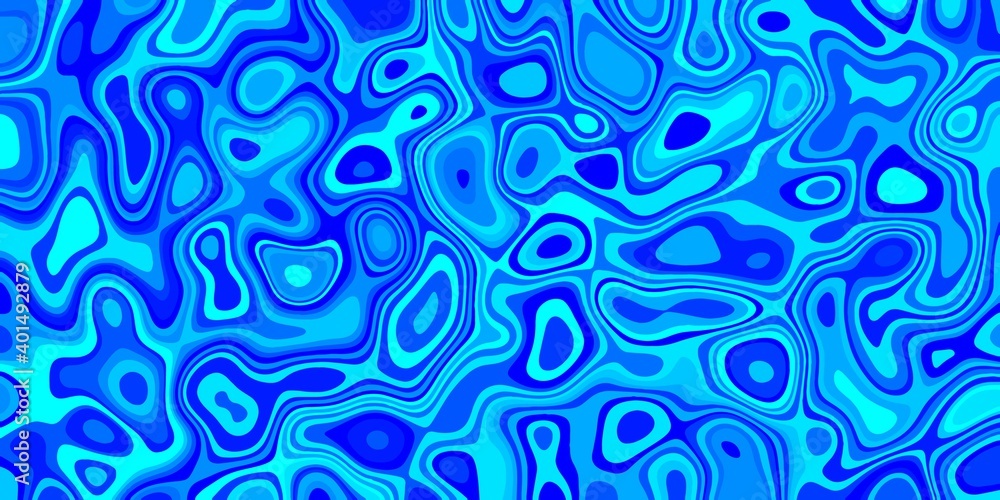 Canvas Prints geometry background neon blue hipster pop art dynamic dimensional composition