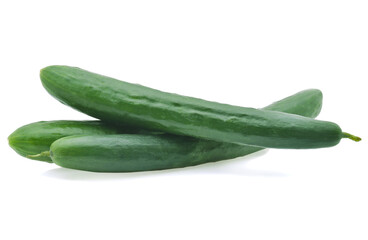 cucumber isolated on white background
