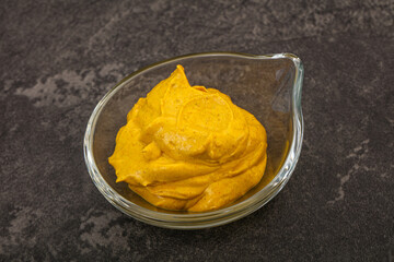 Asian Curry sauce in the bowl