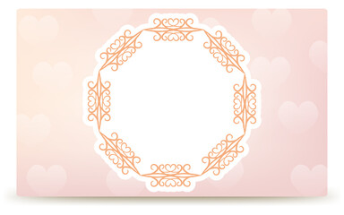 フレーム素材、豪華でエレガントなゴシックフレーム