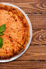 Food photo of vegeterian pizza