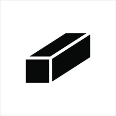 parallelogram shape illustration vector graphic. basic shape perfect for preschool learning for children and good for mathematics