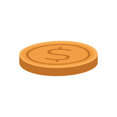 coin money dollar cash icon