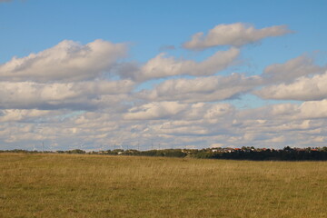 Fototapeta premium Landschaft mit Wolken