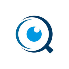eye camera finder vector logo