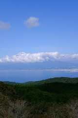 達磨山展望台からの景色
