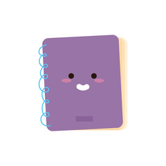 notebook school supply kawaii character