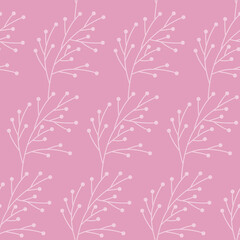 Rosy twig pattern