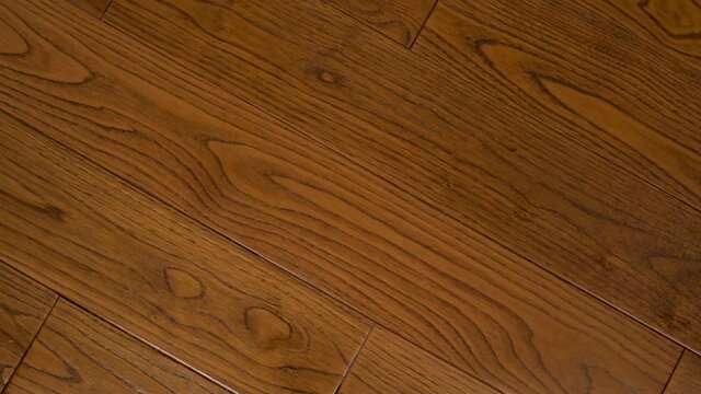 Solid Oak Wood Floors in Brown Tones, Parquet Board, Solid Oak Board in A Modern Interior, Rotation.