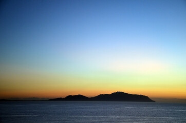 Fototapeta na wymiar Red Sea in Egypt Sharm El Sheikh at sunrise