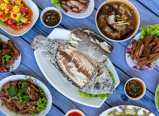 Thai Sea Food Mixed Dishes 2 