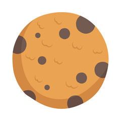 delicious cookie sweet pastry icon