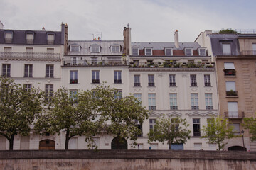 Light Parisian Street Building