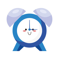 alarm clock ring kawaii character