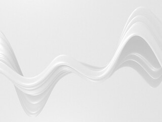 White abstract liquid wavy background
