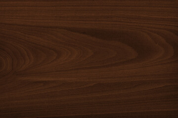 Obraz premium Crown cut walnut wood texture with abstract wavy grain