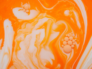 Space or planets of the Universe space abstract background. Abstract structure of the atom of a...