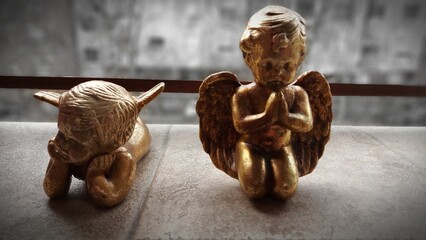 eagle owl on a branch