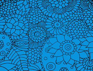 pattern with flowers