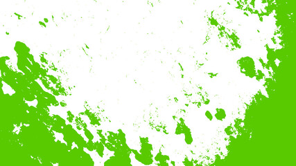 green paint background