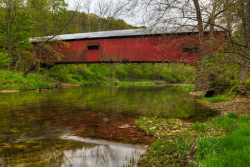 Bakers Camp Covered Bridge in Indiana, United States