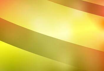Light Red, Yellow vector abstract blurred background.