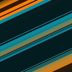 abstract background with lines creative high speed motion effect in vivid orange and blue colours on jet black background