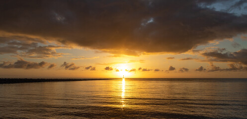 Sunrise & Stormy Skies