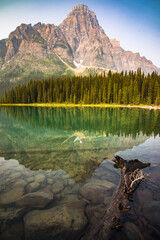Fototapeta na wymiar Lake Mountain Reflections