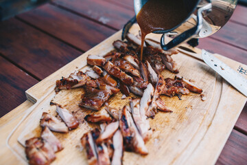 Grilled chicken teriyaki 