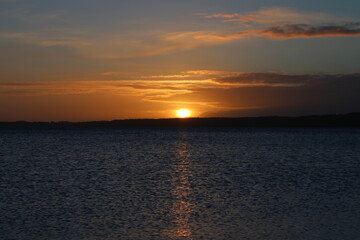 Fototapeta premium sunset at the beach