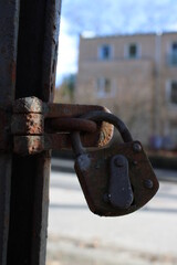 lock and chain
