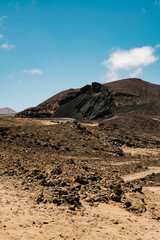 Fototapeta na wymiar Canary Islands Mountain Vulcano