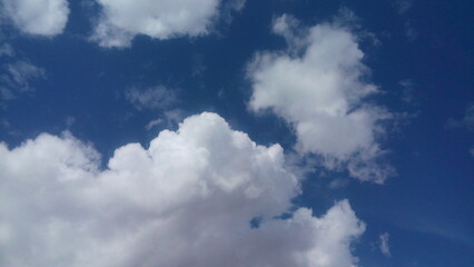 blue sky with clouds