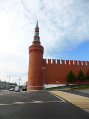 Beklemishevskaya tower of the Moscow Kremlin 
