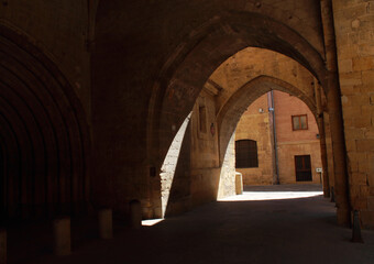 Portico de la Catedral de Santo Domingo de la Calzada.