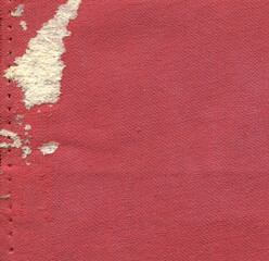 old vintage burgundy fabric in paper