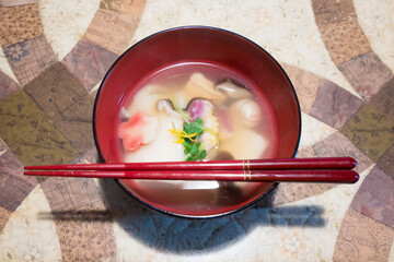 お正月に食べる雑煮