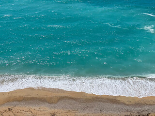 beautiful beach with turquoise water