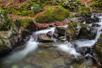 Fototapeta na wymiar Autumn falls in the Lake District 9683