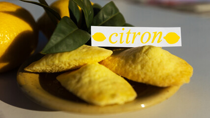 madeleines au citron