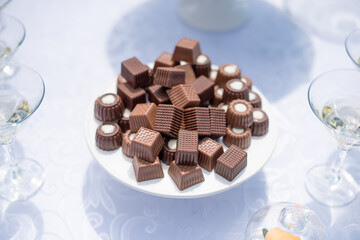 chocolate with nuts